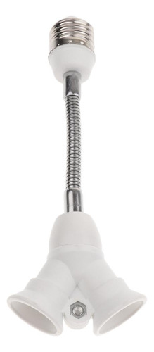 E27 Extendido A 2 Enchufes E27 Base Enchufe Adaptador De