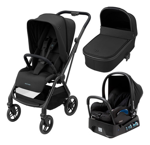Carrinho De Bebê De Paseio Maxi Cosi Cax00866 Preto