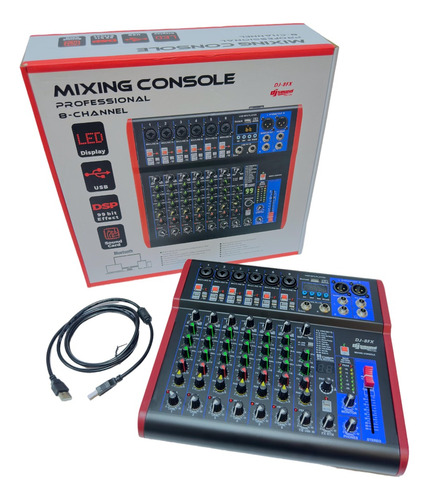 Consola Mixing Profesional Dj-6fx