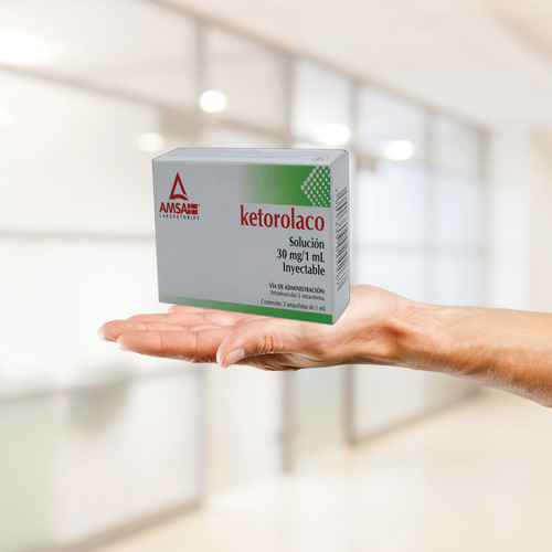 Ketorolaco Amsa Sol. Iny. 30 Mg 3 Amptas P2
