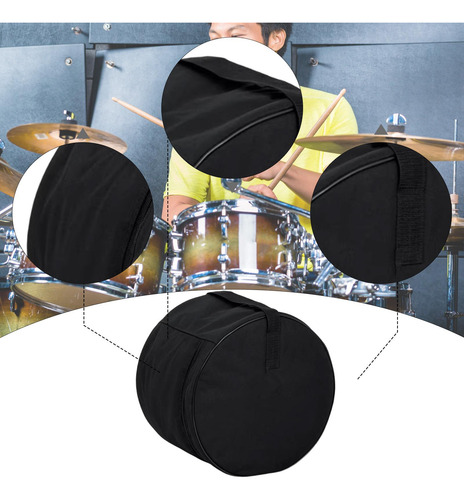 Funda Protectora Para Tambor , , Para Piso De 16 Pulgadas