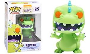 Funko Pop Reptar #227 Rugrats Nickelodeon Nick Raro (Usado)