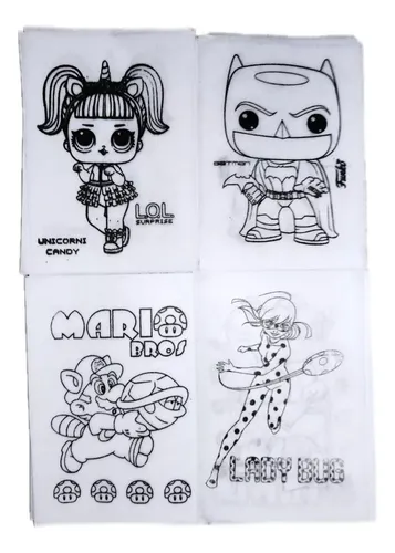 comprar 60 Dibujos Para Colorear Pellon Chico 17 Cm 