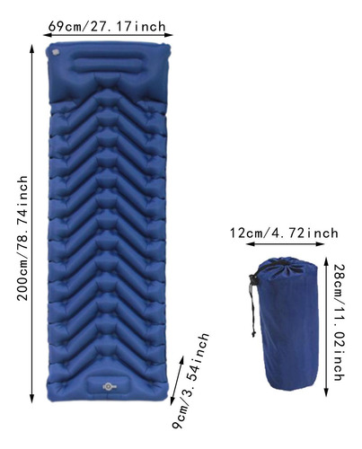 Colchoneta Inflable Para Dormir Colchoneta Para Acampar