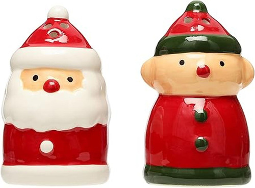 Pearhead - Juego De Salero Y Pimienta De Navidad, Juego