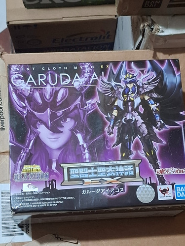 Figura De Acción Garuda Aiacos De Bandai Myth Cloth Ex (Usado)