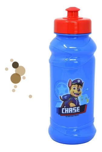 Botella De Agua Paw Patrol De Plástico Para Niños Con Libro