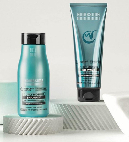 Imagen 5 de 6 de Co-wash Hairssime Curly Motion 250g Sin Sulfatos Y Parabenos