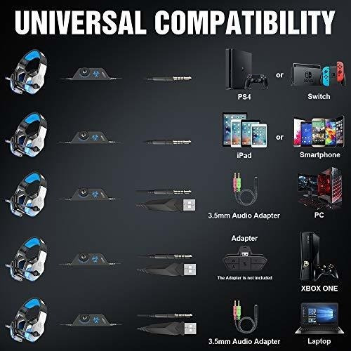 Audifonos Gamer Bengoo V-4 Auriculares Para Juegos Para Xbox