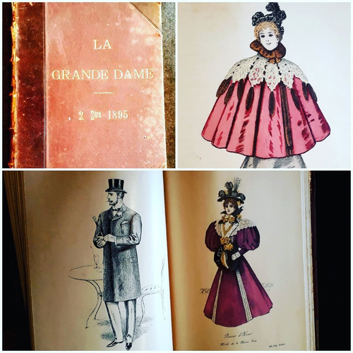 La Grande Dame. Élegance 1895 Moda, Vestuario Decoración Etc