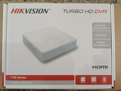 Dvr 8ch Hasta 1080p Hikvision 