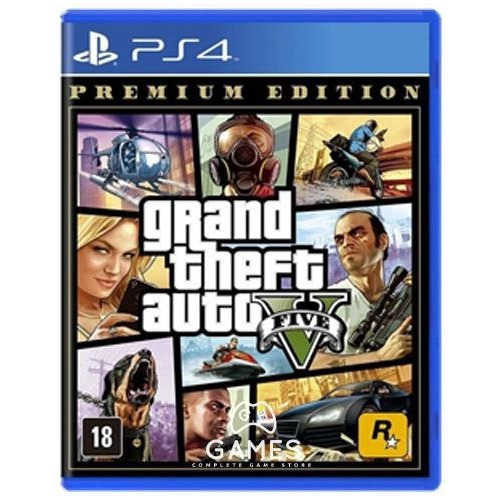 Jogo Ps4 Grand Theft Auto V Premium Edition 