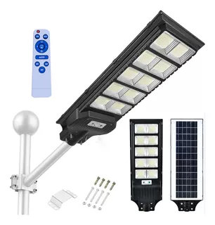 Lámpara Led Solar Exterior Suburbana Alumbrado Público 1000w