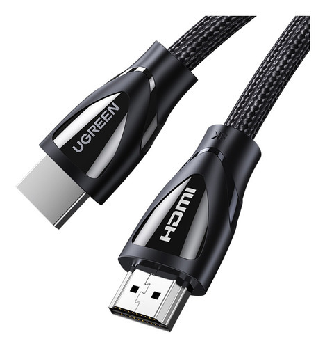 Ugreen Cable Trenzado Hdmi A Hdmi 8k 1m Color Negro