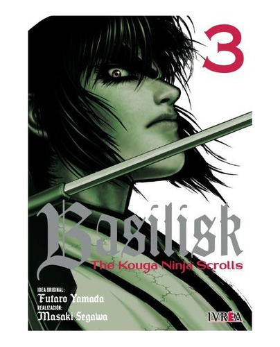 Manga Basilisk The Kouga Ninja Scrolls Tomo 03 - Argentina