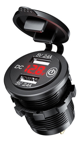 Enchufe Universal Del Usb Del Coche 2pcs Puerto Usb Dual El
