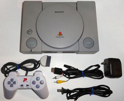 Playstation 1 Fat Con Laser Nuevo + Cables + Juegos - Local