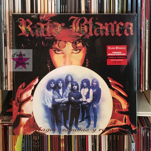 Vinilo Rata Blanca Magos Espadas Y Rosas 2 Lp Nuevo.