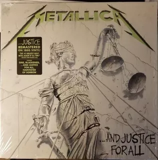 Vinilo Metallica ...and Justice For All 2 Lp Sellado