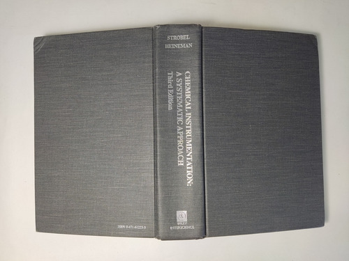 Libro Chemical Instrumentation Strobel & Heineman 175q3 (Usado)