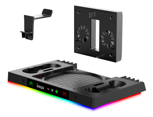 Enfriator Charger Base With Rgb Light For Xbox Series X
