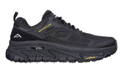 Tenis Hombre Skechers Relaxed Fit - Negro 