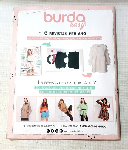 Revista Burda Enero 2021 Especial Niños En Español, Patrones