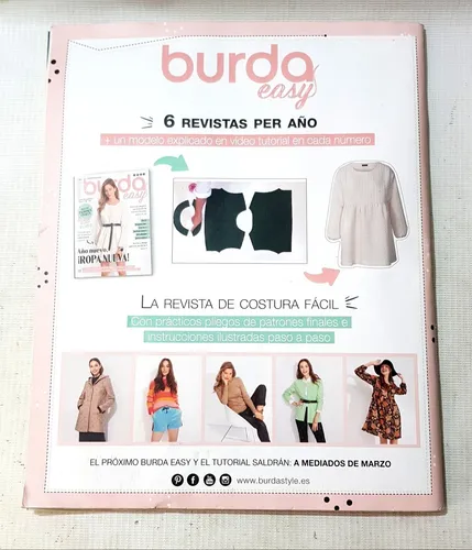 Revista Burda Enero 2021 Especial Niños En Español, Patrones