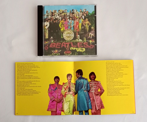 The Beatles Sgt Pepper`s Lonely ( Cd + Folleto Color 24 Pgs)