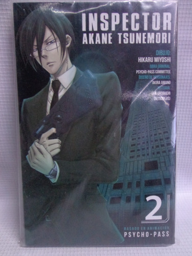 Psycho Pass Inspector Akane Tomo A Elegir Manga Panini