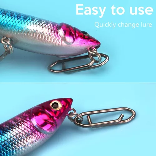 Snap Clips, Fishing Tackle, Speed Quick Change Lures, Stainl