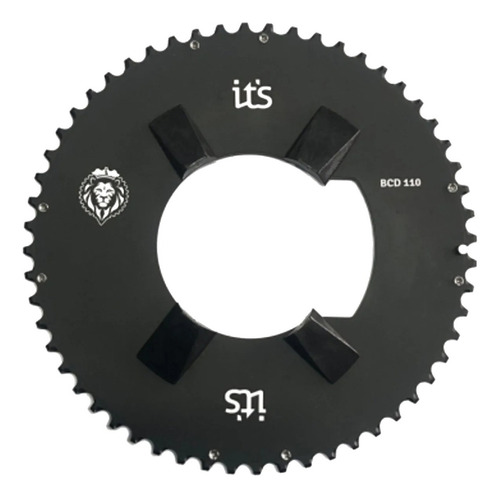 Coroa Ictus Aero Index Bcd 110mm Shimano 105 R7000 - 4 Furos