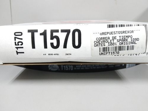Correa Tiempo Chevrolet Spark 109d Gates 100%original