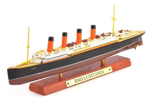 Escala 1/1250 Lusitania Steamship Crucero Modelo Barco