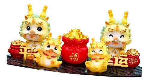 Figuras De Dragón De Año Nuevo Chino, Decoraciones Bonitas