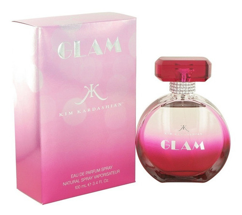 Perfume Para Mujer Kim Kardashian Glam Edp, 100 Ml, Original