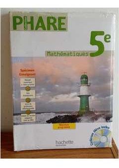 Livro Mathematiques 5e - Collection Phare - R. Brault [2010]