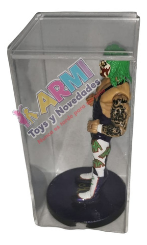 Figura Custom Luchador En Muñeco Modelo Rey Espectro Joker