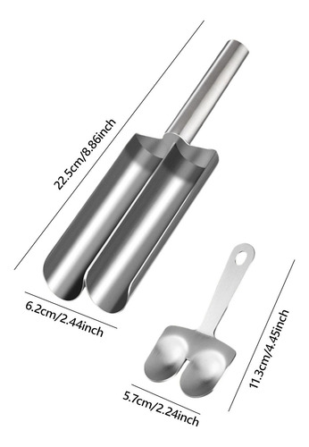 Herramienta Creativa Para Hacer Albóndigas, 2 Individuales