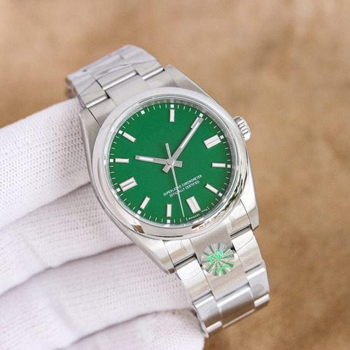 Azul - Reloj Unisex Oyster Perpetual Para Parejas En Color C