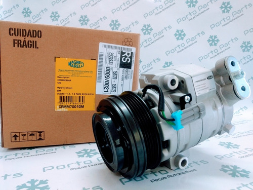 Imagem 3 de 6 de Compressor Ar Cond Cobalt 1.4 1.8 2012 2013 2014 2015 2016