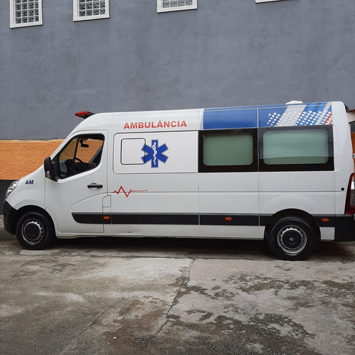 Master L3h2 Ano 2018 Ambulancia Teto Alto Completa