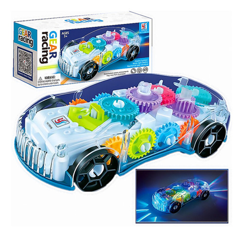Brinquedo Intermitente Para Crianças, Transparente, Iluminaç
