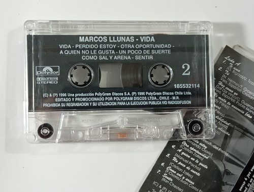 Cassette De Marcos Llunas Vida (#1989 (Usado)