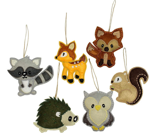 Darware My Forest Friends - Juego De Adornos Navideños (jueg