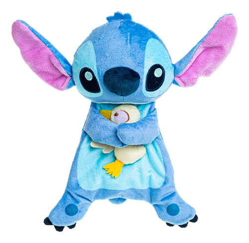Niños Preferidos Disney Stitch Snuggle Lovey, Blue