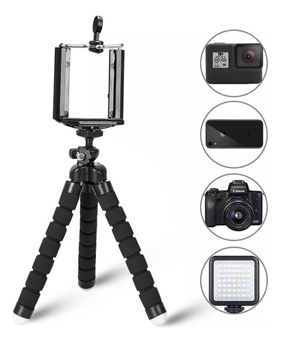 Soporte Tripode Flexible Universal Celular Y Camara