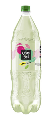 7 Pack Agua Mineral Sabor Limonada Fizz Del Valle 2 L