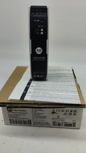 Allen Bradley Fuente De Poder 1606-xle120e Ser B