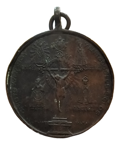 Antigua Medalla Argentina Al Papa León Xiii 1903 (Usado)